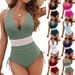 Aria Basics New European And American Foreign Trade Swimsuit For Women, One-piece Tight-fitting Solid Color Backless Sexy_ecoleips.com
