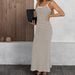 Summer Women's Knitted Camisole U Neck Striped Versatile Casual Fashion European And American Style 2026 Cross Border Clothing_ecoleips.com