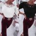 Chic Lace Detail Round Neck Long Sleeve T-Shirt For Women - Stretch Comfort Fit, Versatile Black & White, S-XXL_ecoleips.com