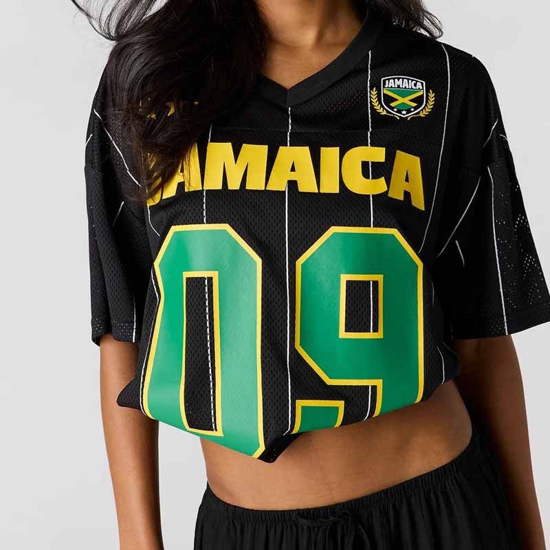 Women's Lightweight Breathable Sports Tee Short Sleeve Top for Soccer Fans Casual Wear_ecoleips.com