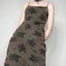 Gothic Black Summer Dress Women Streetwear Lolita Floral Print Sleeveless Mesh Patchwork Sexy Dress Party Club Elegant Dresses_ecoleips.com