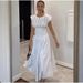 New Pleated Wrap Dress – Sweet & Pure Waist-Defining Midi Dress With Contrast Panels, Elegant Office & Date Night Dress For Women_ecoleips.com