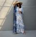 Tie-Dye Rayon Beach Cover-Up – Oversized Kimono Robe With Striped & Ombre Designs (30 Colors, One Size) – Breezy Swimwear Wrap_ecoleips.com