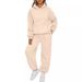 Women's Clothing Casual Sports Sweatshirt Jogger Set Regular Thickness Spring/Autumn_ecoleips.com