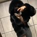 Fur Jacket Short With Hat Imitation Fur Imitation Fox Hair Long Sleeve Splicing Women's Wholesale Short Fur_ecoleips.com