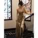 Women's Clothing Fishtail Evening Dress Sequins Sexy Slim Backless Banquet Host Engagement Dress Bride Toast Dress_ecoleips.com