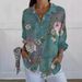 Women's Clothing Floral Pattern 3D Personalized Long Sleeve Vest Girls Summer Loose Style_ecoleips.com