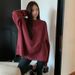 Women's Pullover Sweatshirt, New Autumn Korean Style, High-end, Loose, Versatile, Chic Top, Trendy KFZQ8285_ecoleips.com