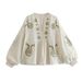 Women's Clothing Summer New Loose Cotton Embroidered Shirt Tops Female_ecoleips.com
