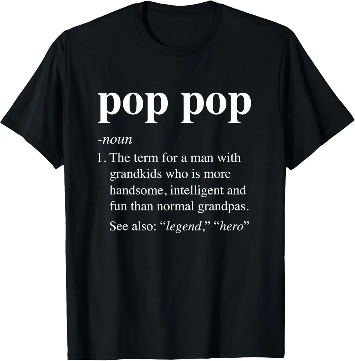 Women's T-Shirts NEW Pop Definition Funny Poppop Dictionary Gift Idea T-Shirt - MADE IN USA_ecoleips.com