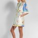 2026 New Spring Women's Clothing Cross-Border European And American Dresses Floral Print Tie-Waist Short-Sleeve Dress_ecoleips.com