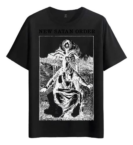 Women's T-Shirts Tshirt Muscle Freaks Satanic Baphomet Gothic Style T-shirt_ecoleips.com