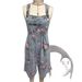 Women's Clothing Retro Floral Print Jumpsuit Women's Fashion Personalized Denim Shorts For Formal & Casual For Women_ecoleips.com