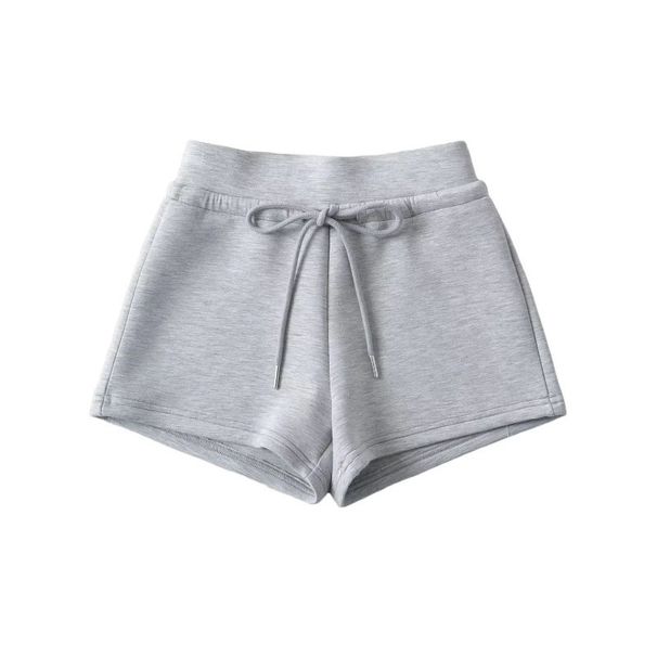 Women's Clothing Low Waist Sexy Air Layer Casual Shorts Women's Drawstring Loose Sports A Line Hot Pants_ecoleips.com