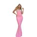 Women's Clothing Women's Bubble Bead Bandage Skirt Tube Top Fishtail High End Bandage Evening Dress_ecoleips.com