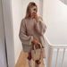 Women's Street Fashion Multicolor Semi-turtleneck Knitted Sweater Jacket_ecoleips.com