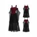 's New European And American Cross-border Halloween Strap Dress, Lace-up Dress For Women_ecoleips.com