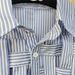 Women's Unique Woven Striped Shirt Loose Fit Slimming Trendy Long Sleeved Top Versatile New Spring Summer Style_ecoleips.com