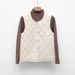 Pinghu National Standard 90 Short Down Liner For Women Lightweight Inner Wear Collarless New Style Sleeveless Jacket_ecoleips.com