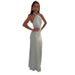 Women's Sexy Halter Backless Bodycon Maxi Dress – Elegant Evening Party Gown_ecoleips.com