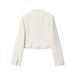Women's 2026 Fall/Winter New Fashion Urban Style Elegant And Decent Short Stand Collar Ladies' Blazer_ecoleips.com