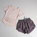 Women's Clothing Fitness Suit Quick Drying Short Sleeved Sexy Morning Jogging Training Sportswear Professional High End Fashion Yoga Clothes_ecoleips.com