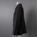 Black Asymmetric Lapel Blazer With Waist-Defining Cut And Subtle Cut-Out Detail, Slim-Fit Women's Office Wear Jacket_ecoleips.com