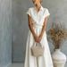 Spring/Summer Women's Fashion Set Casual Solid Color Shirt And Wide Leg Pants Two-Piece Outfit_ecoleips.com