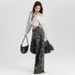 European And American Cargo Pants 24 Autumn Winter New Camouflage Item Versatile High Waist Wide Leg Straight Casual_ecoleips.com