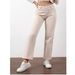 Women's Slimming Straight Leg Denim Trousers American Style Apricot Color Fashionable Trendy Stretchy Casual Versatile For All Seasons_ecoleips.com