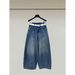 ICC Early Spring New Style Relaxed Fit Oversized Balloon Pants With Three-dimensional Segmentation Loose Jeans For Women_ecoleips.com