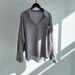 Women's Clothing Spring And Summer Lapel Solid Color Cotton And Linen Tops Loose Fashion Casual Shirts For Women_ecoleips.com