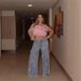 Women's Clothing Washed Distressed Wide Leg Pants Plush Diamond Chain Decorated Slit Straight Jeans Women_ecoleips.com