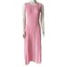 Summer 2025 Style Long Dress for Women Knitted Sleeveless European American Export Dress with Pearl Studs High Quality in Stock_ecoleips.com
