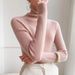 girl High Neck Thickened Inner Layer Base Sweater For Women, Autumn And Winter 2025 New Style, High-End Soft Slim Fit Knitted_ecoleips.com