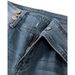 Women's Clothing Retro Side Button Mid Waist Slightly Flared Jeans_ecoleips.com