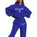 Women's Clothing Autumn And Winter Women's Clothing Printing Personality Leisure Two Piece Suit_ecoleips.com