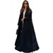 ng2510292 Ng2510292 Ng2510292 LN205 Modest Arabic Fashion Outerwear Abaya Cross-border New Black Robe_ecoleips.com