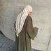 Verve Mq155 Muslim Dubai Pullover Abaya Chiffon Pleated Dress Solid Color Women's Clothing_ecoleips.com