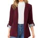 2026 Cross-Border Independent Station European And American Autumn/Winter Fashion Patchwork Lapel Slim-Fit_ecoleips.com