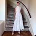 Women's Sleeveless High Neck Dress Elegant Sexy Hollow Out Lace High Waisted Fashionable American Style New_ecoleips.com