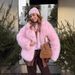 Women's Clothing Soft & Fluffy Faux Fox Fur Jacket - Playful & Sweet Short Coat, Warm Winter Outerwear Trendy Cropped Faux Fur Coat, Polyester Blend"_ecoleips.com