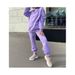 Women’s Sporty Hooded Tracksuit Set – Lightweight Polyester Jogger & Zip-Up Hoodie (8 Colors, S-2XL)_ecoleips.com