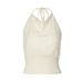 Women's Clothing 2026 Spring New Fashion Sexy Lace Patchwork Backless Waist-Tightening Tie-Up Tank Top Wholesale_ecoleips.com