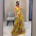 Foreign Trade 2025 European And American Spring/Summer New Mesh Printed Strap INS Vacation Casual Party Dress_ecoleips.com