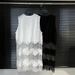 V-Neck Lace Trim Sleeveless Vest For Women, Long Layering Camisole With Floral Edging Design, Fashion Chic Tops_ecoleips.com