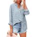 Verve 2025 Women's Long Sleeve Chiffon Jacquard Elegant Commuter Semi-Transparent Beach Shirt_ecoleips.com