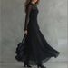 2026 Spring New Women's Clothing European And American Cross-Border Elegant Waist-Cinching French Tulle Long Dress_ecoleips.com