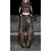 American Retro Niche Distressed Wide-leg Loose Leopard Print Women's Patchwork Straight Casual Workwear Jeans_ecoleips.com