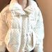girl Corduroy Polka Dot Down Cotton Jacket For Women 2025 Winter New Thick Loose Puffer Short Coat Top_ecoleips.com